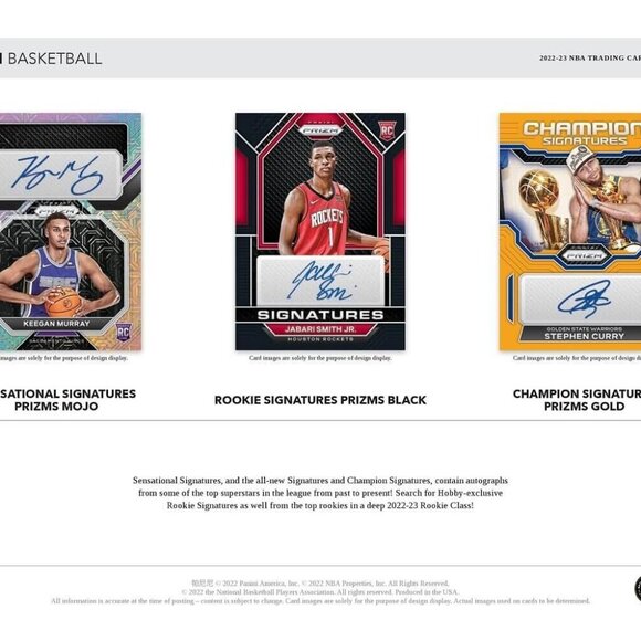 2022-23 Panini Prizm Basketball Hobby Box Factory Sealed - 2 Autos & 22 Prizms - Picture 3 of 5